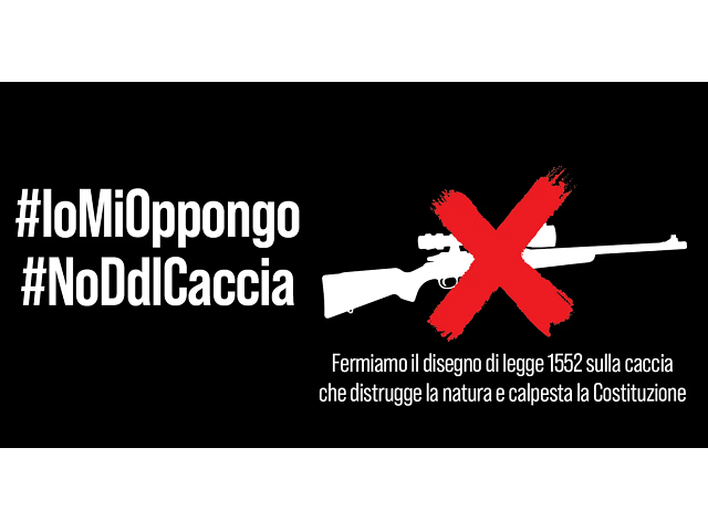 Contro la caccia selvaggia